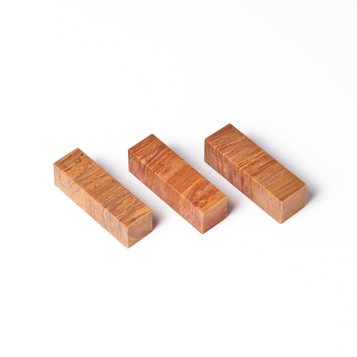 寿山石 神木 1.5x1.5x5(三点セット)