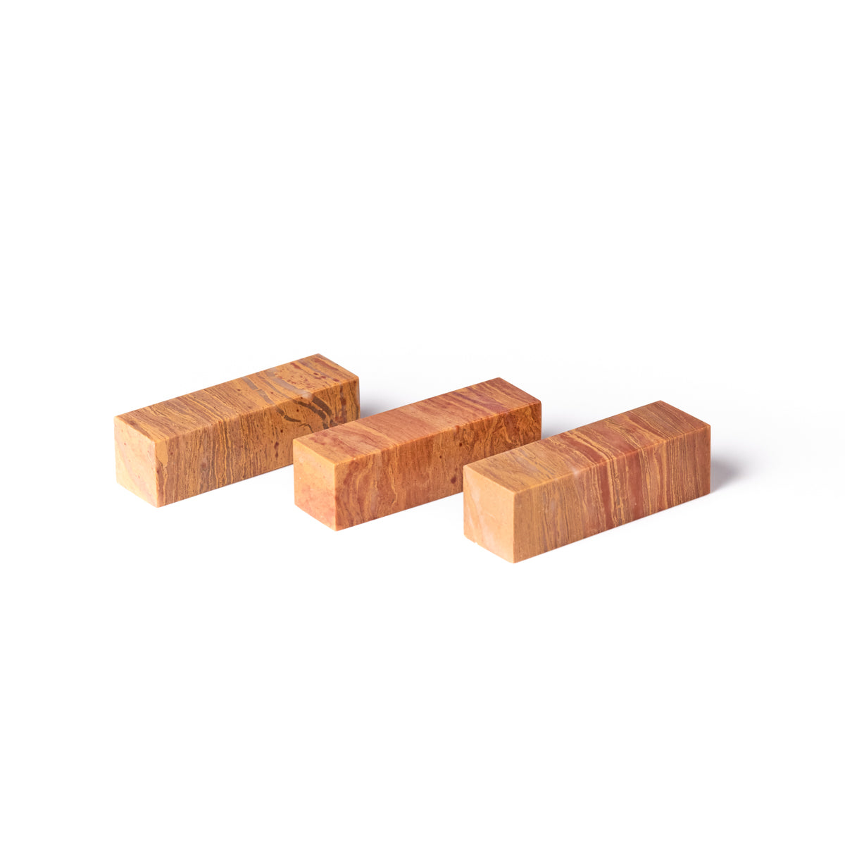 寿山石 神木 1.5x1.5x5(三点セット)