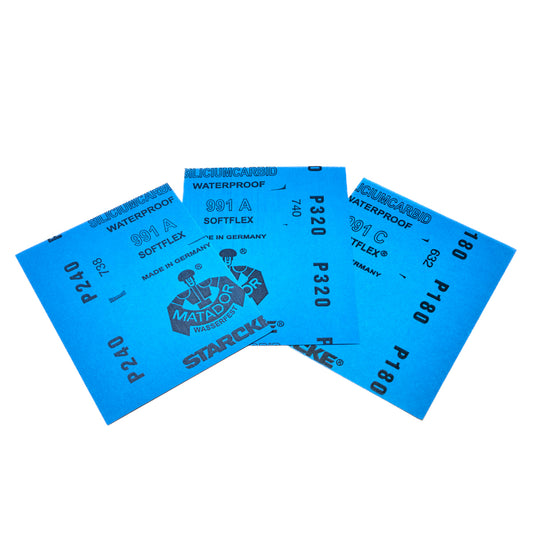Matador Waterproof Paper, 180-240-320 mesh (Set of 2 each)