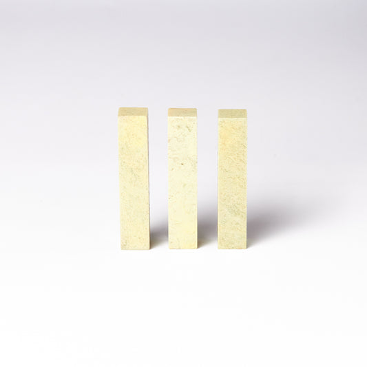 青田 新鉱 1x1x5cm(三点セット)