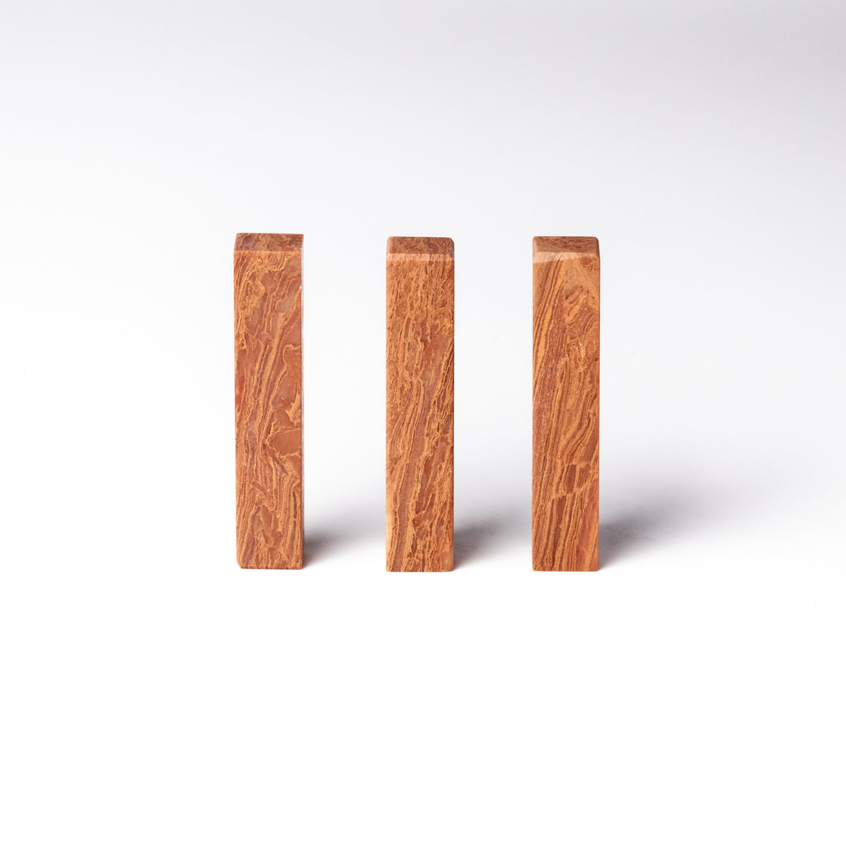 Shoushan Stone Sacred Tree 1x1x5cm (Set of 3)