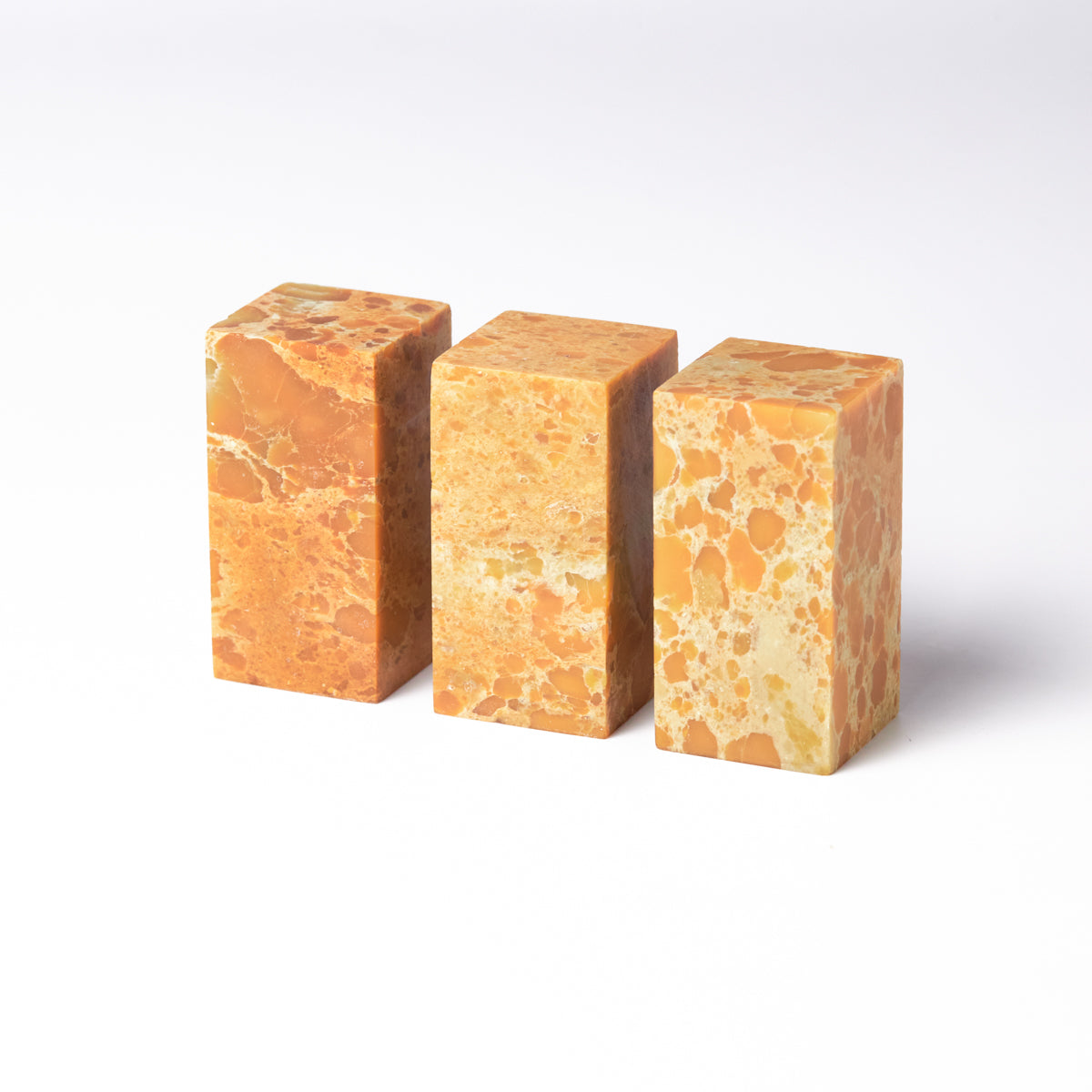 青田 葡萄 2.5x2.5x5cm(三点セット)