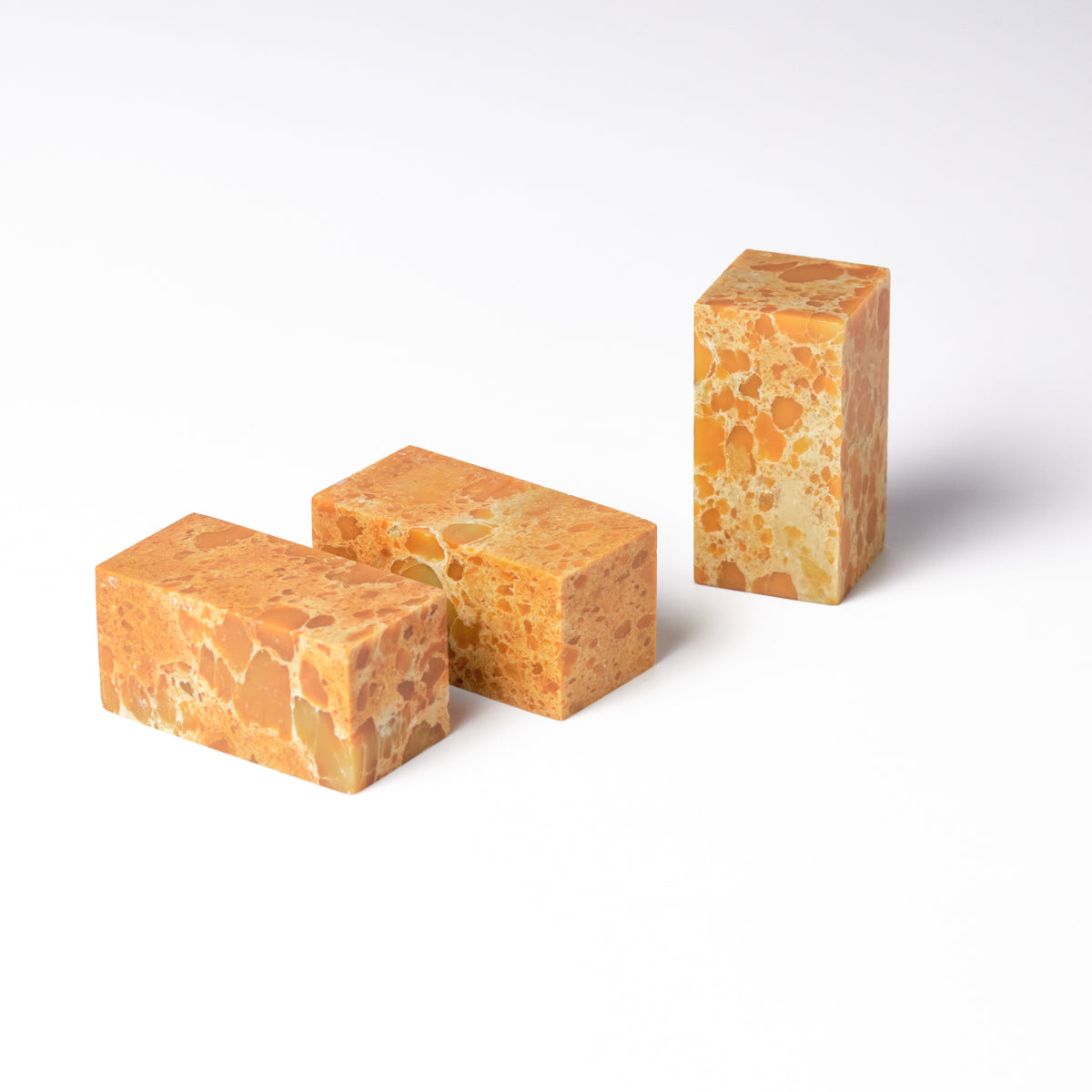 青田 葡萄 2.5x2.5x5cm(三点セット)