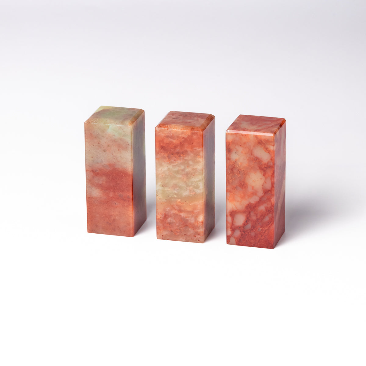Zhejiang Red 2x2x5cm (3-piece set)