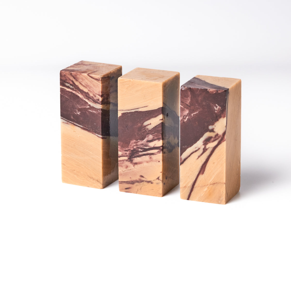 青田 紫檀 2x2x5(三点セット)