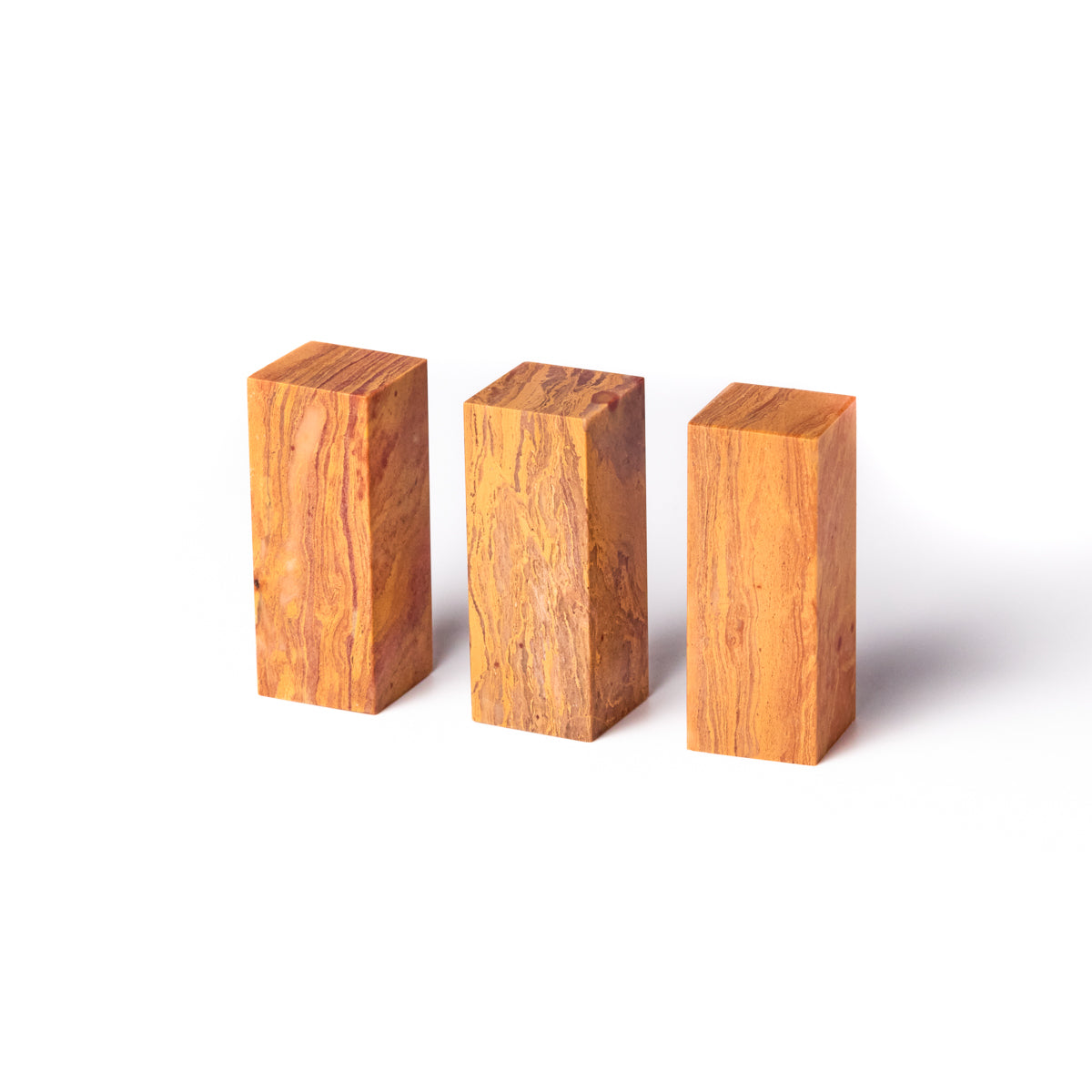 寿山石 神木 2x2x5cm(三点セット)