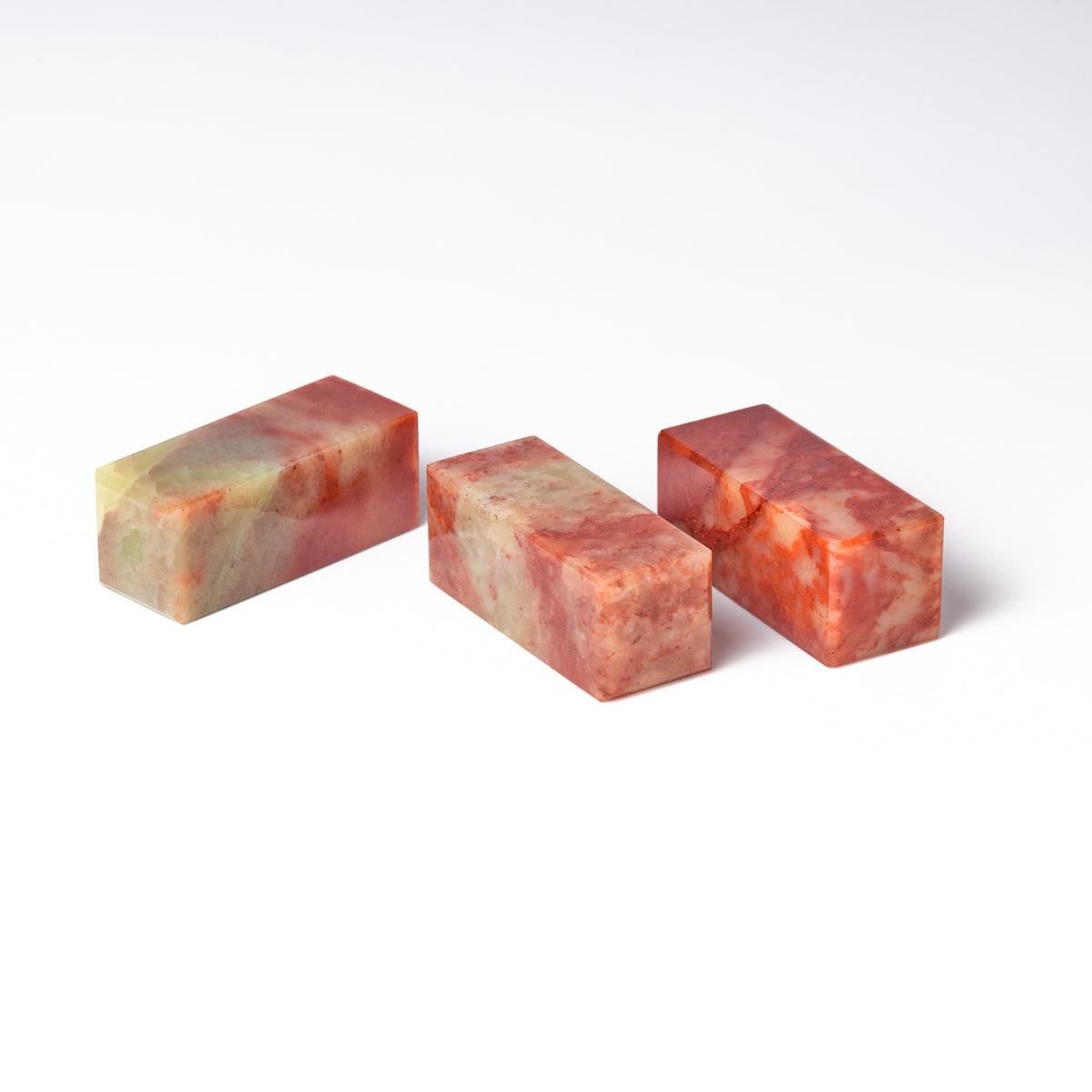 Zhejiang Red 2x2x5cm (3-piece set)