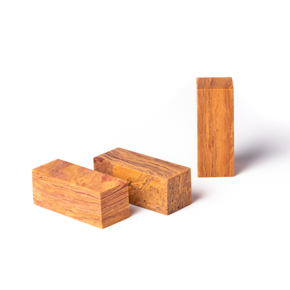 寿山石 神木 2x2x5(三点セット)