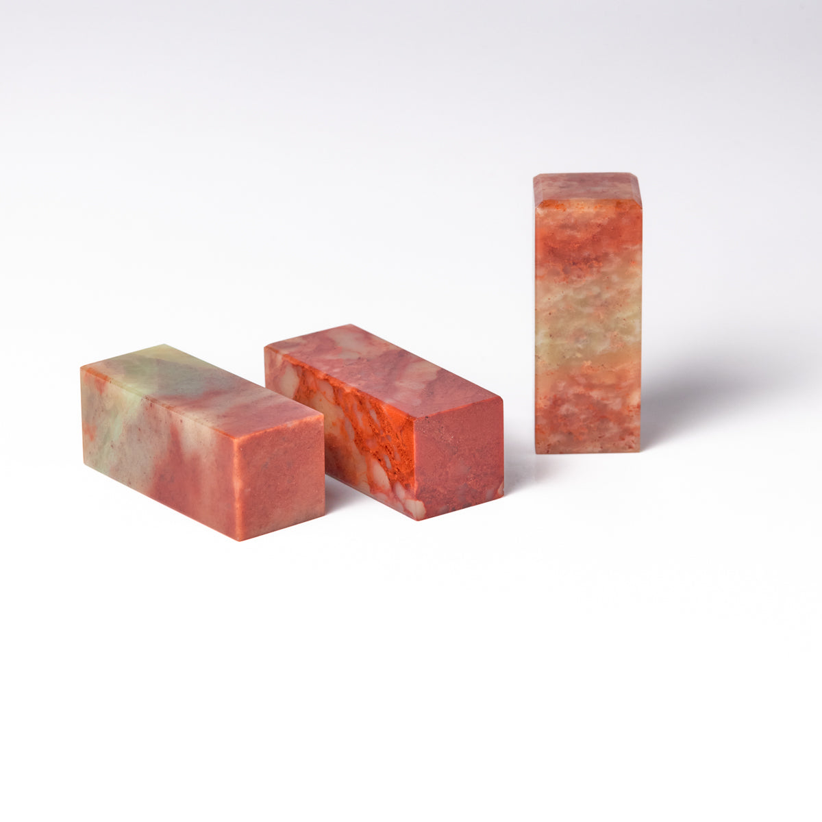Zhejiang Red 2x2x5cm (3-piece set)