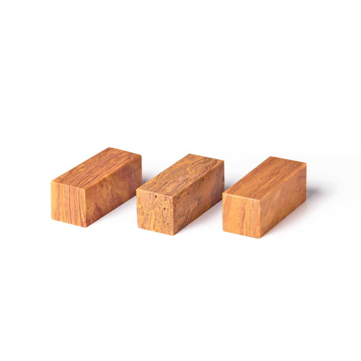 寿山石 神木 2x2x5(三点セット)