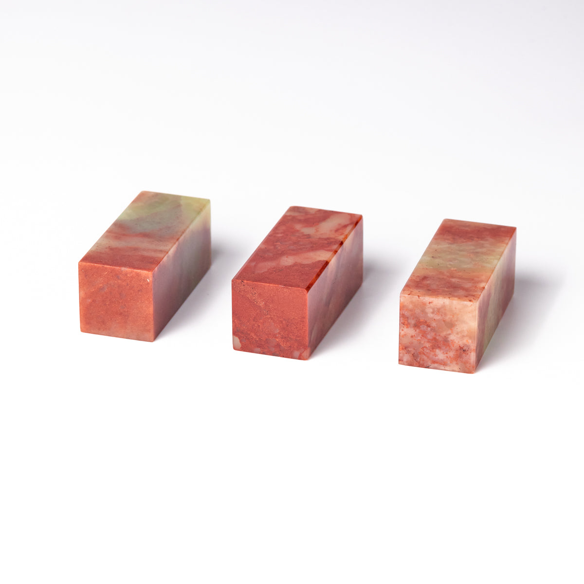 Zhejiang Red 2x2x5cm (3-piece set)