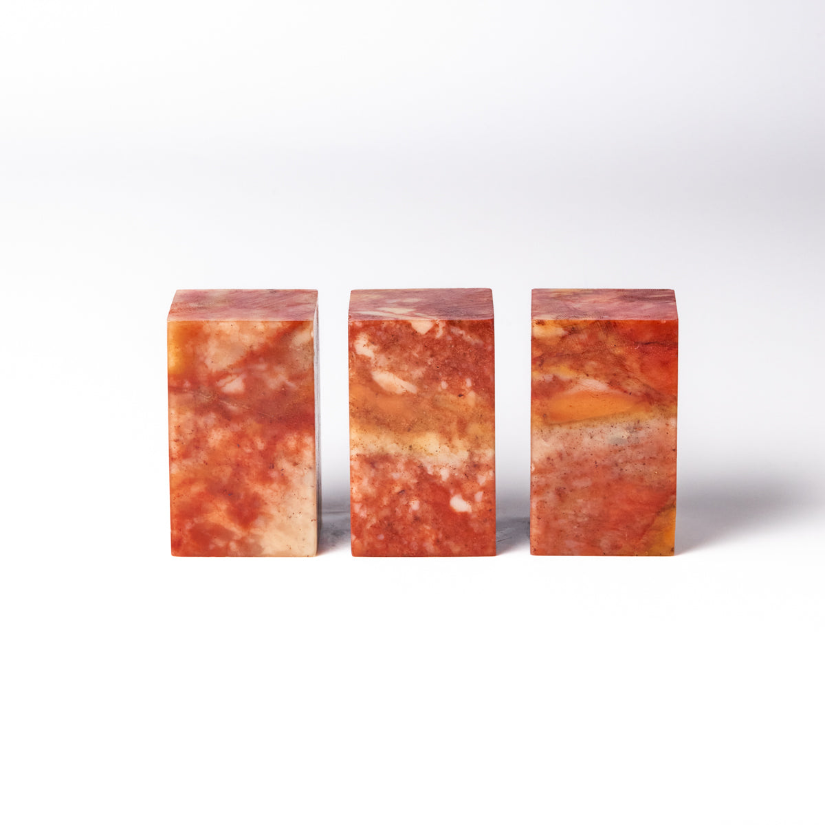 Zhejiang Red 3x3x5cm (3-piece set)