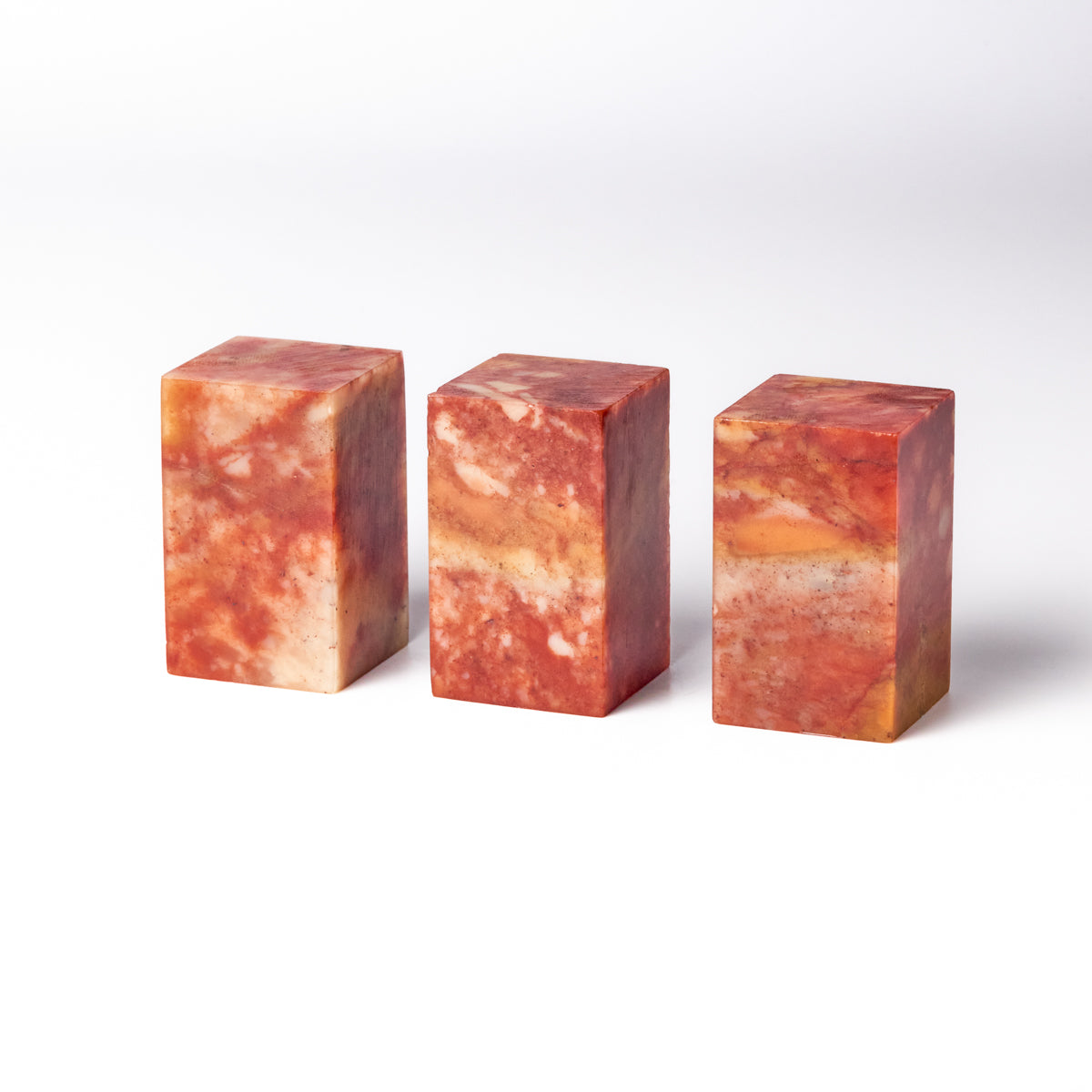 Zhejiang Red 3x3x5cm (3-piece set)