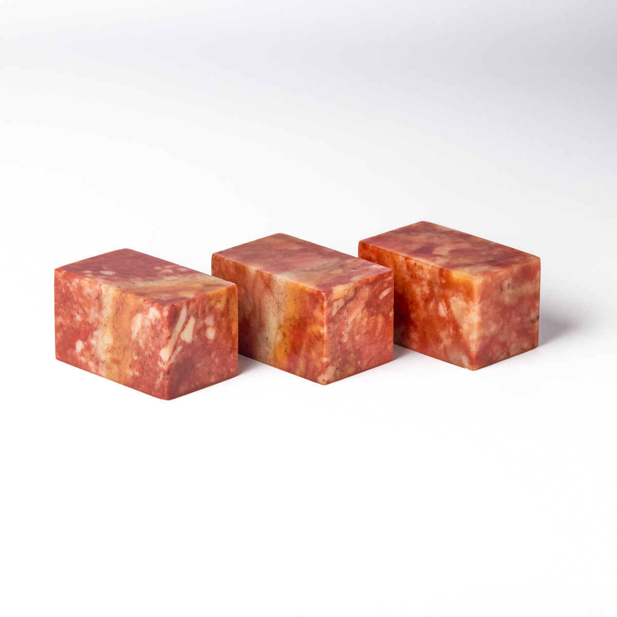Zhejiang Red 3x3x5cm (3-piece set)