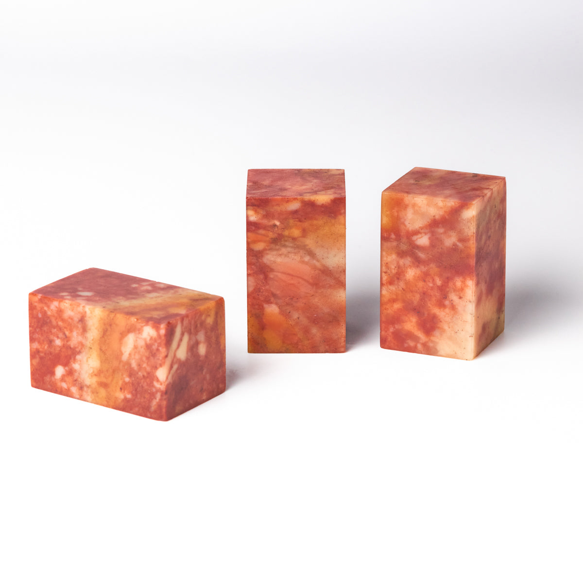 Zhejiang Red 3x3x5cm (3-piece set)