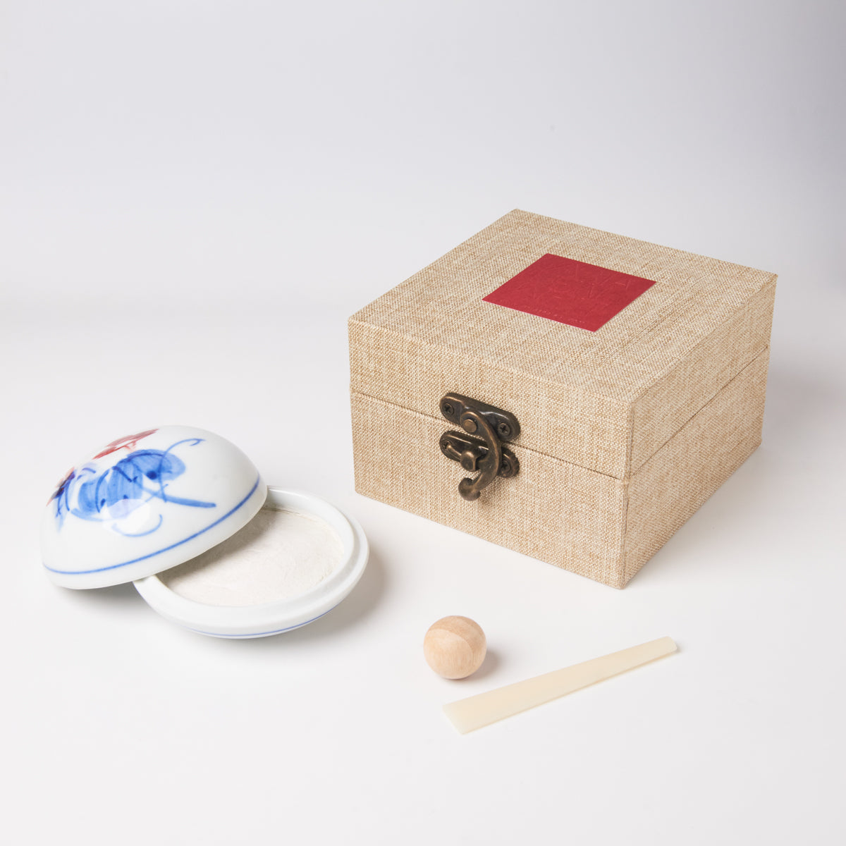 特売 画者功夫印泥 30g 箱入り【白の印泥印肉】 押印 書道用品 中国製