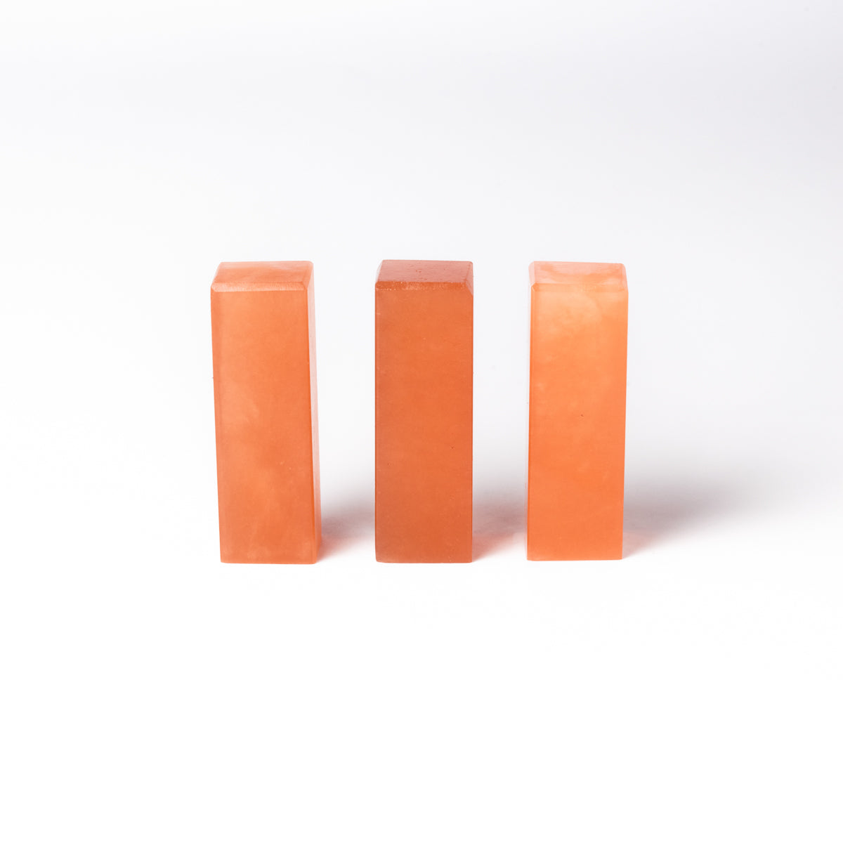 崑崙彩凍石 1.5x1.5x5（三点セット）