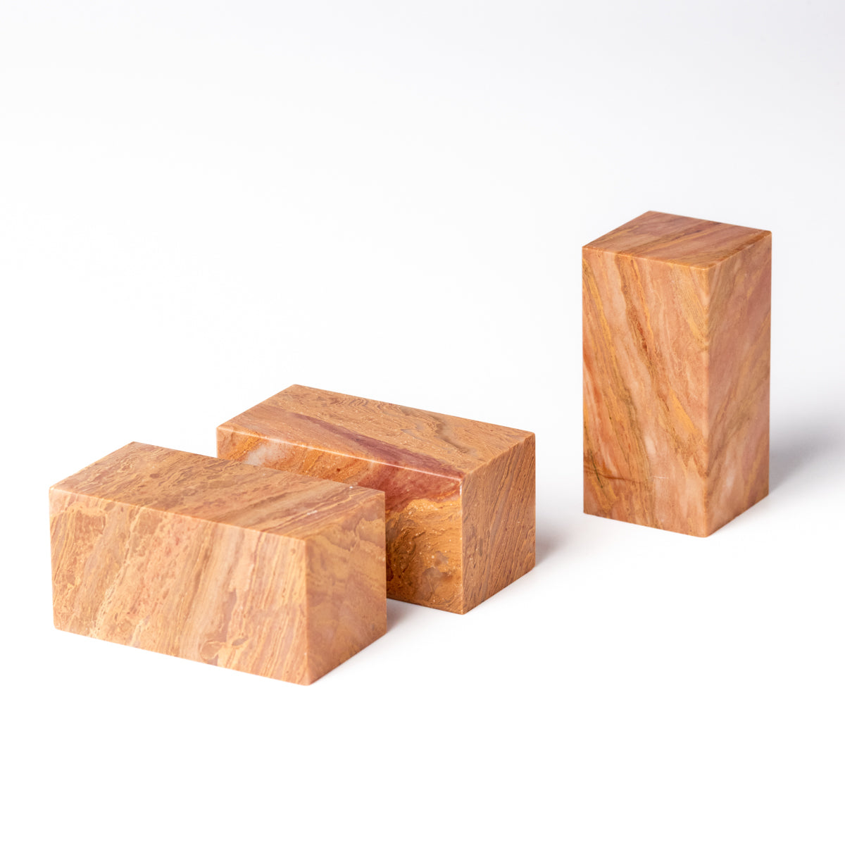 寿山石 神木 2.5x2.5x5（三点セット）