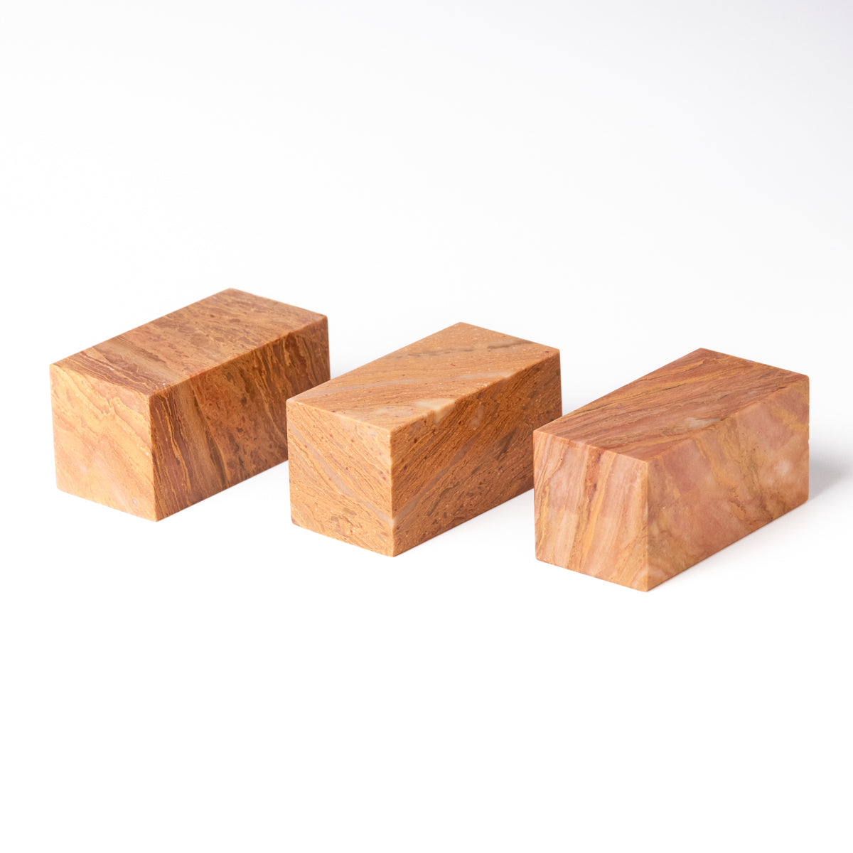 寿山石 神木 2.5x2.5x5（三点セット）