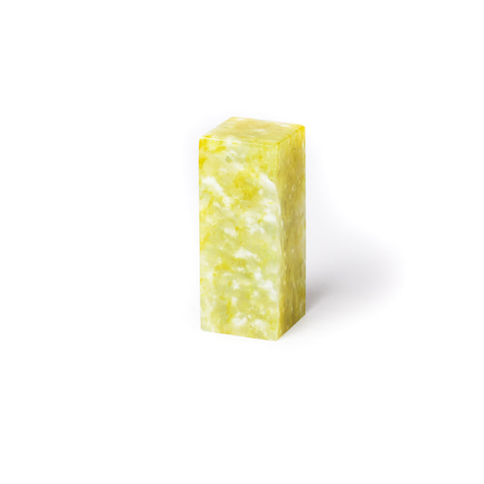 青田 菜花凍石 2x2x5
