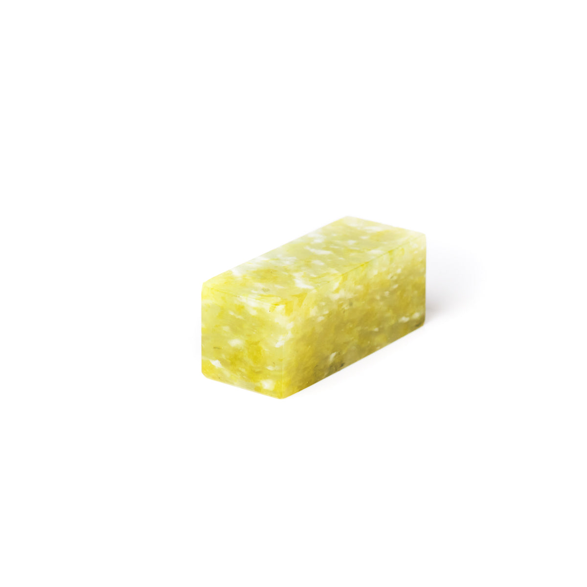 青田 菜花凍石 2x2x5cm